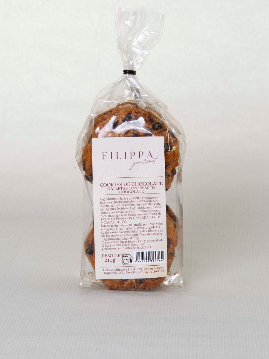 Cookies con Chips de Chocolate 220g