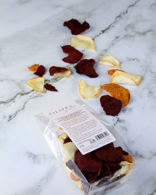 Chips de Verduras al Aceite de Oliva
