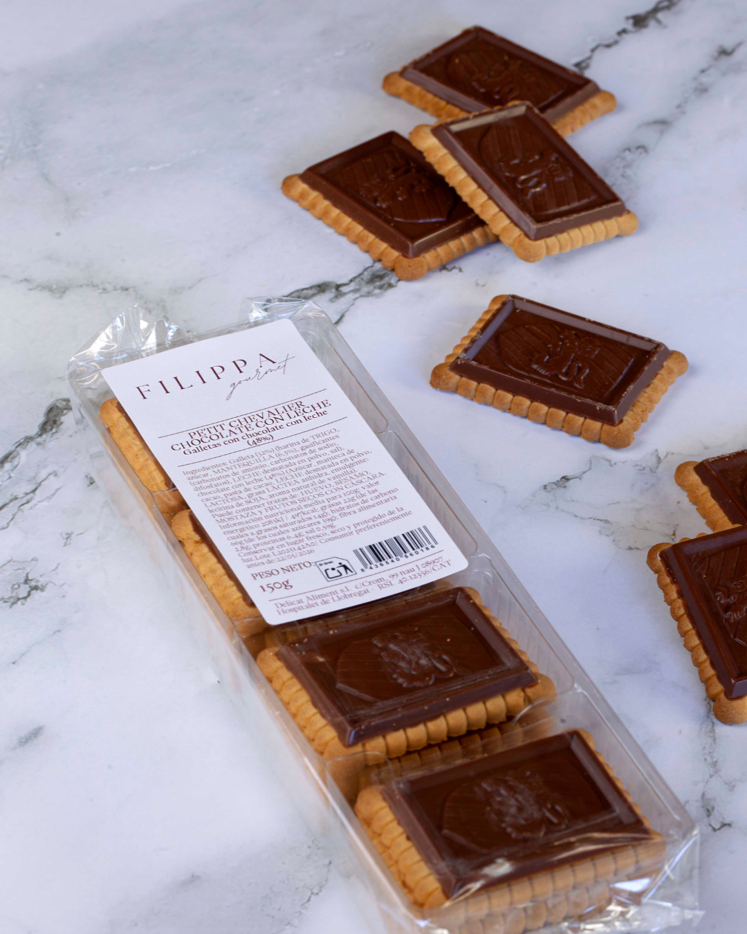 Galletas petit chevalier chocolate leche